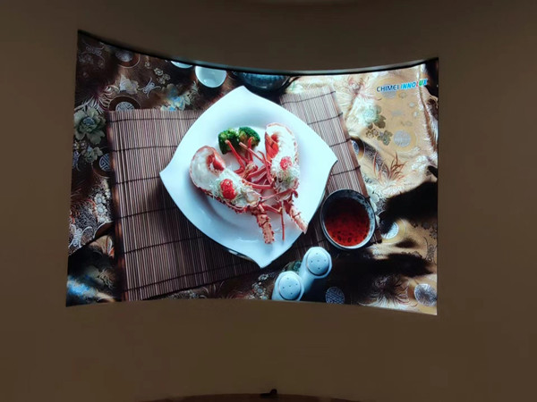 万全室内P2.5弧形LED屏